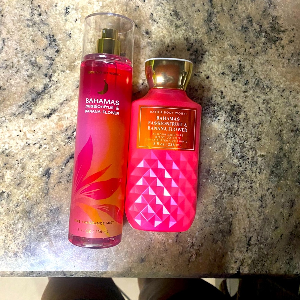Bahamas passion fruit from bath and body works